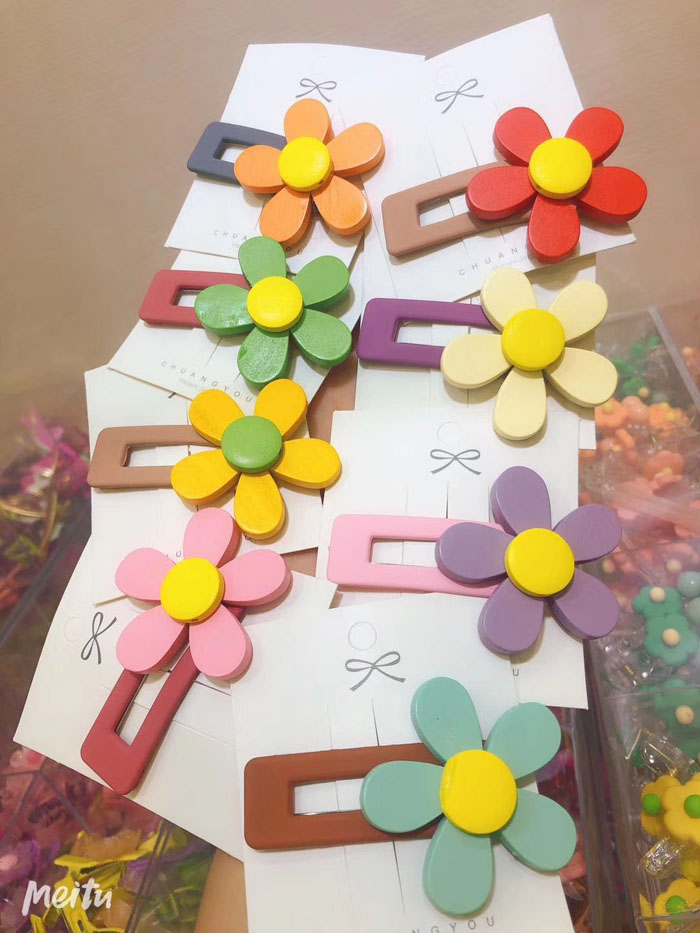限10000张券新款泫雅风彩色鸭嘴夹INS百搭夏款发夹刘海夹边夹侧夹网红抖音女