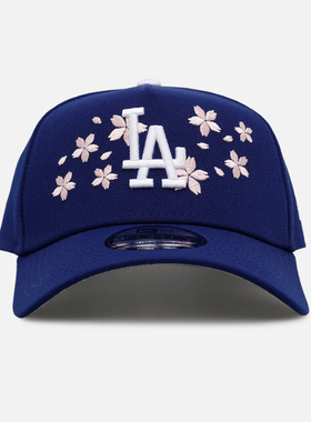 MLB世界大赛洛杉矶道奇队帽子NEWERA大谷翔平杨紫樱花棒球帽周边