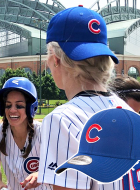 MLB芝加哥小熊队帽子New Era棒球帽网眼Chicago Cubs春训帽子2025