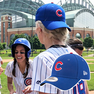 MLB芝加哥小熊队帽子New Era棒球帽网眼Chicago Cubs春训帽子2025