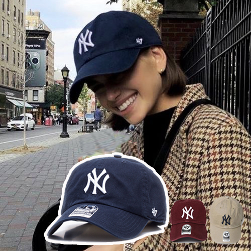 47 Brand MLB美职联棒球帽NY复古LA正版美职棒纽约扬基洋基队帽子