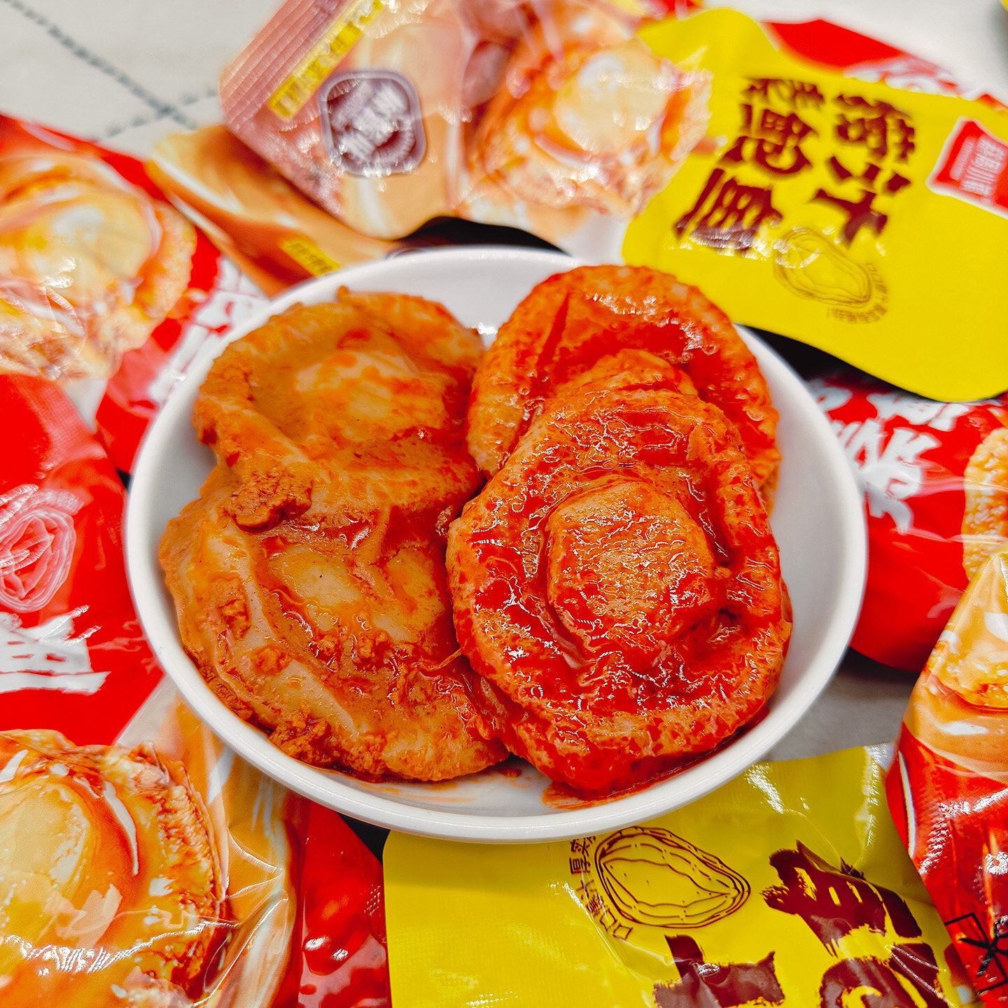 慈周小镇捞汁素鲍鱼麻酱味香辣味