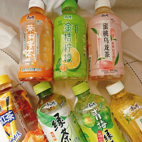 康师傅红茶绿茶茉莉花茶饮料饮品