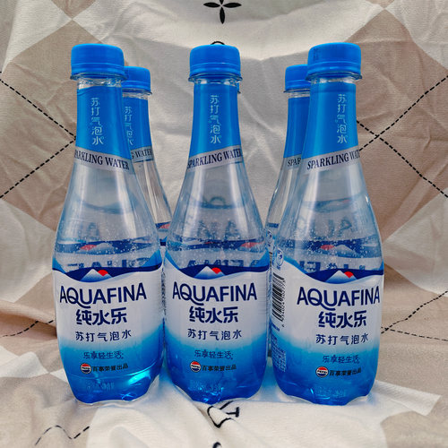 纯水乐苏打气泡水原味汽水410ml