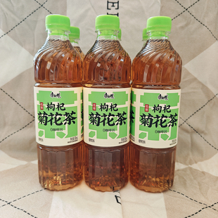 康师傅低糖枸杞菊花茶500ml夏季饮品植物饮料0咖啡因清凉解渴茶饮