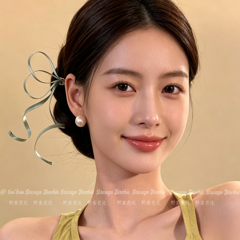 新中式古风反重力蝴蝶结发簪2026新款汉服旗袍发钗气质盘发发饰女
