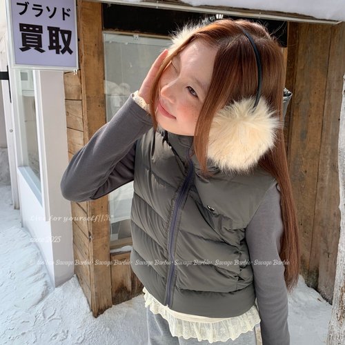 东北旅游防寒保暖毛绒耳罩川西出游骑行防冻耳捂子耳包小众耳套女