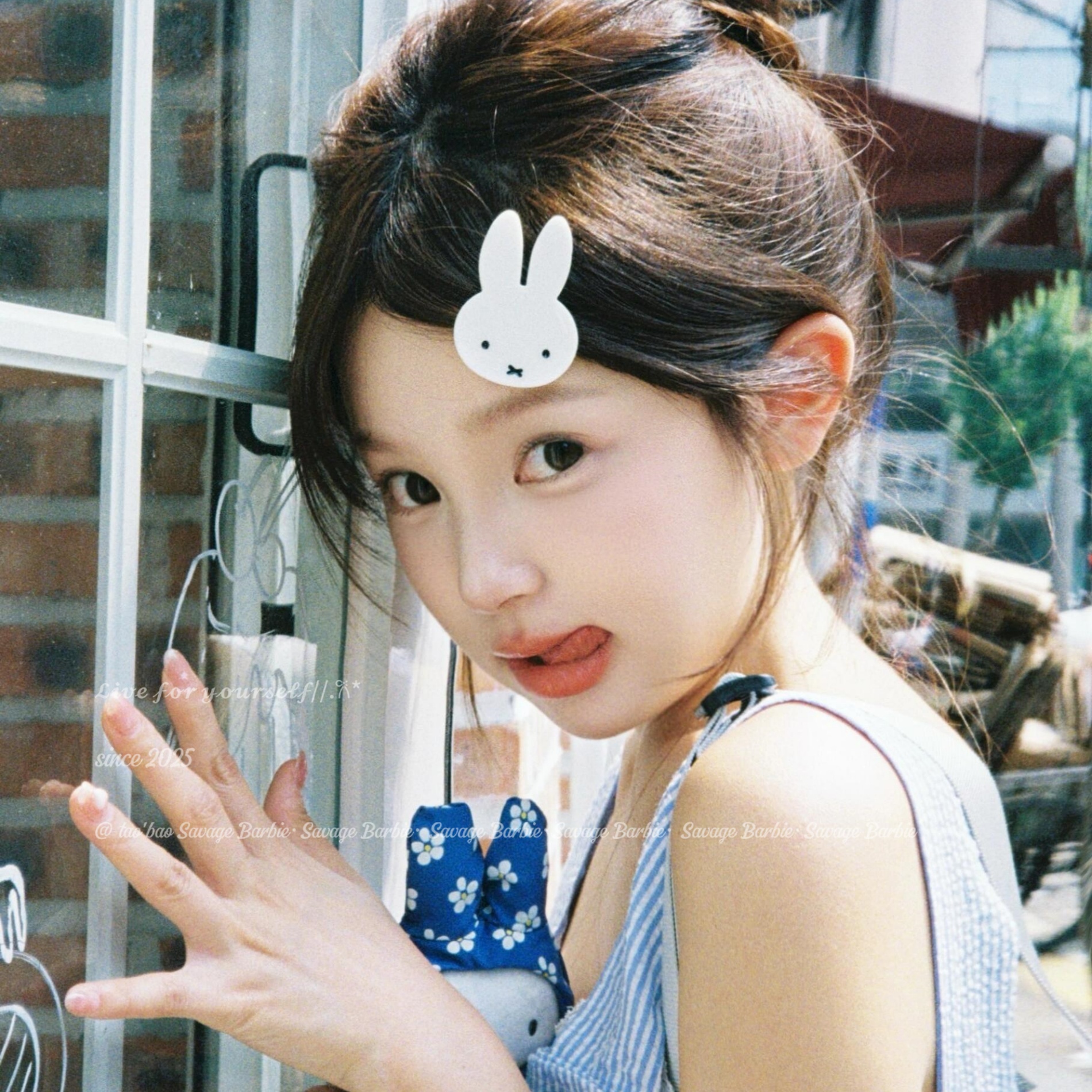 日系miffy米菲兔子可爱卡通发夹