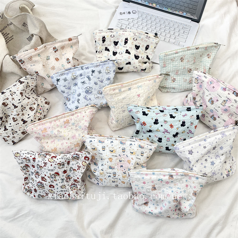 安若木兮大容量化妆包