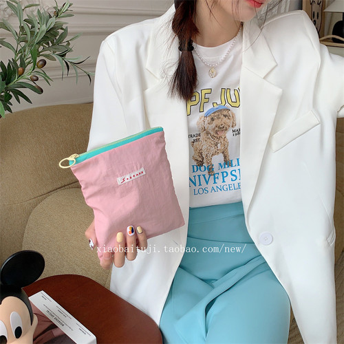 安若木兮化妆包马卡龙