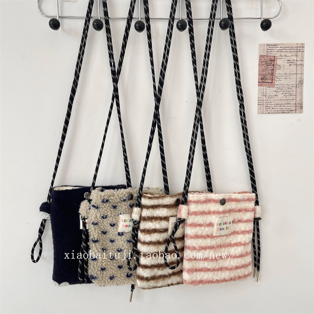 小白兔几毛绒秋冬新款小斜挎外出单肩包百搭通勤包手机杂物整理包,箱包皮具/热销女包/男包,通用款女包,淘宝优惠券,粉丝福利购,淘宝优惠卷