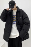 棉服男冬季韩版潮牌宽松棉衣两面穿加厚面包服MY808/，男装棉衣，电商D202-1