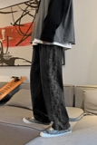 青年韩版新款原宿宽松ins牛仔裤男九分裤拼接气质潮流K7061-P50，男装牛仔裤，电商D202-1