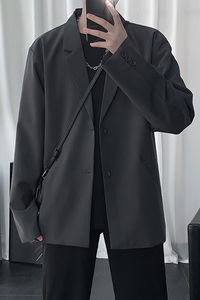 春季港风正装西服外套男女韩版帅气休闲小西装男XZ01/P55