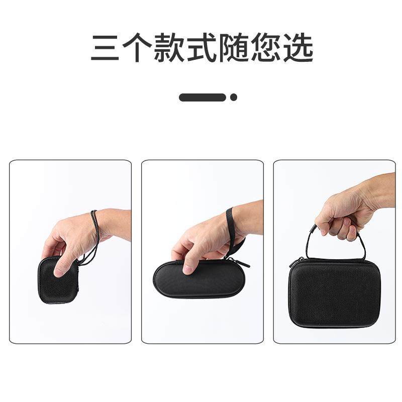 收纳包适用大疆action2双屏续航套装运动相机保护套防摔便携手拿