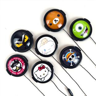 适用富士微单相机XS10 XT3/T4 XT30 XT20 XA7 XS20卡通镜头盖43mm