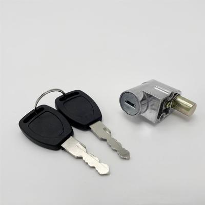 包邮电动车电池盒锁电池锁电瓶防盗锁电瓶盒锁爱玛新日电池锁