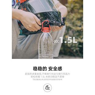 适用DJI大疆 GoPro 影石Insta60云台头盔下巴固定支架Action4//2