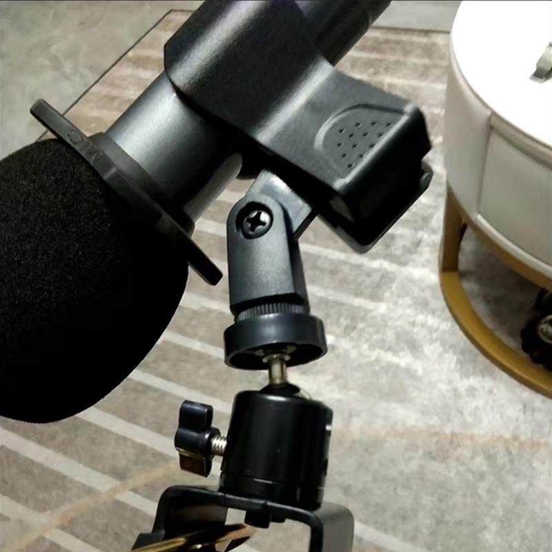 萨克斯夹喇叭口通用夹子无线麦克风固定夹有线话筒支架演唱会配件