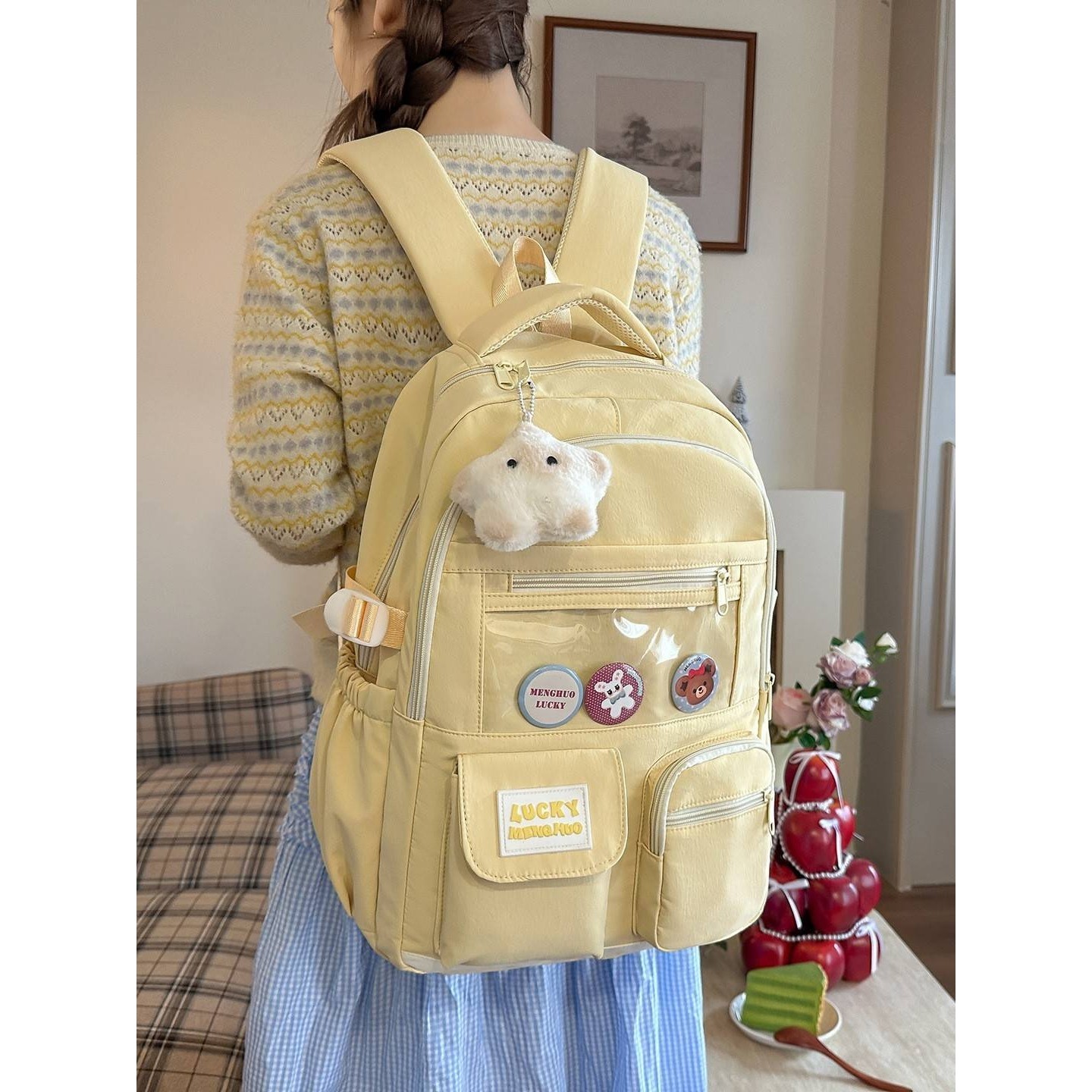 官方品牌新款高颜值可爱图案小学生3-6年级双肩包学院风宽肩带高,箱包皮具/热销女包/男包,双肩背包,淘宝优惠券,粉丝福利购,淘宝优惠卷