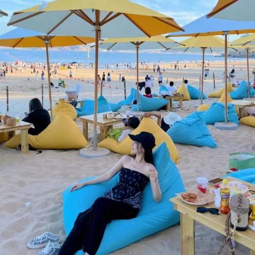 海边沙滩榻榻米户外防水休闲沙发