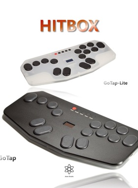 Hitbox-GoTap 便携 猎隼矮轴 街霸6 格斗摇杆ps4 steam pc switch
