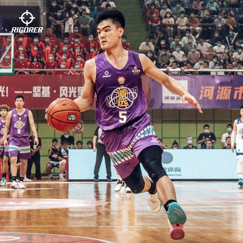 准者男女青少年宽松篮球服套装