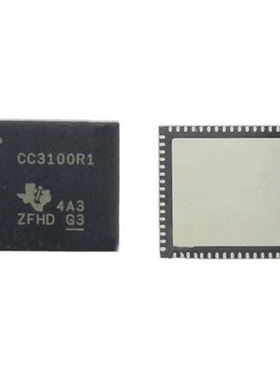 原装正品 CC3100R11MRGCR 丝印CC3100R1 封装VQFN64 无线网络芯片