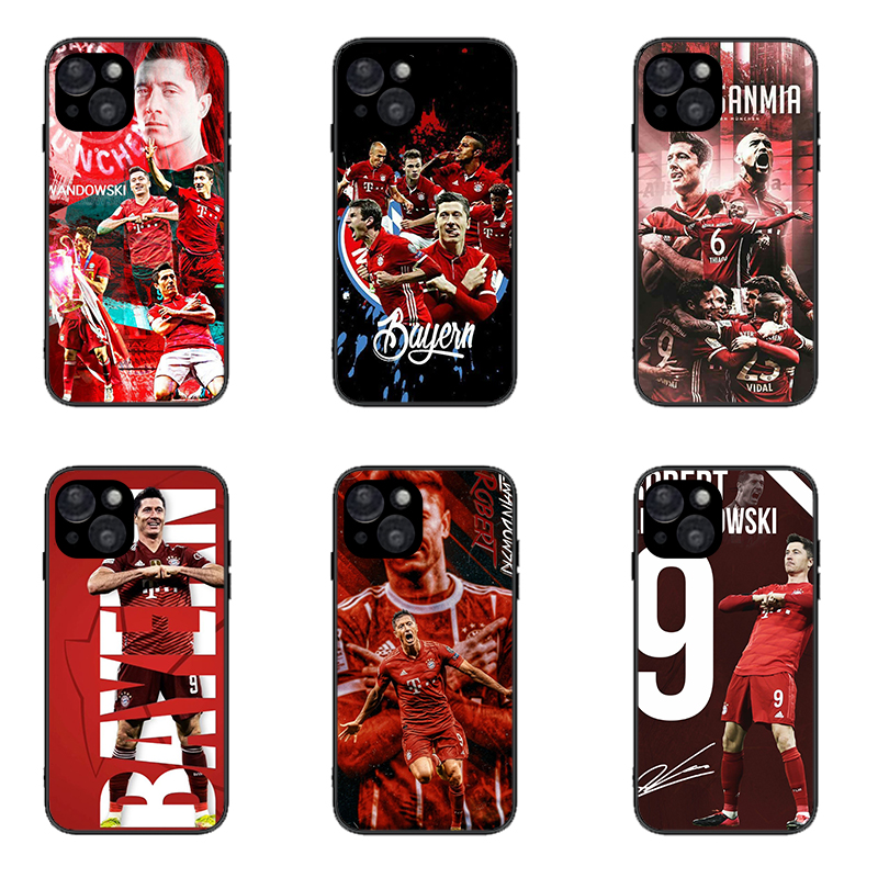 适用足球罗伯特勒万多夫斯基Lewan保护套苹果7vivo华为mate60ppro红米三星s24ultra小米iPhone15pro手机壳