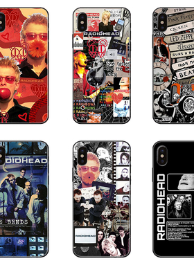 适用Radiohead电台司令汤姆约克摇滚乐队保护套苹果7vivo华为mate60ppro红米三星S21小米iPhone15pro手机壳