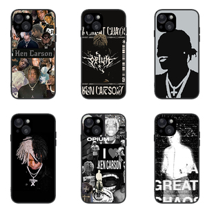 carson说唱肯卡森rap嘻哈保护套苹果15vivo华为mate60pro红米三星S23S24小米iPhone16promax手机壳 适用ken