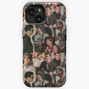 亮面菲林硬壳Alex Turner亚历克斯特纳15ProMax手机壳适用苹果14Plus摇滚iPhone13华为P60/vivo一加小米/oppo