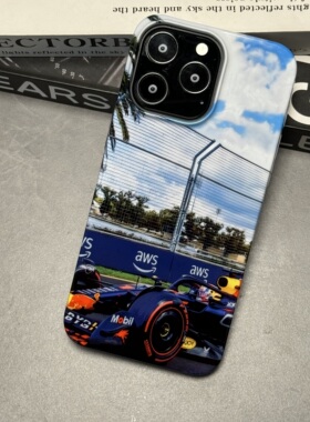 F1赛车亮面菲林手机壳适用15ProMax苹果14红牛队iPhone16华为P70红米K60周边vivo一加ace2小米13/oppo/iqoo12