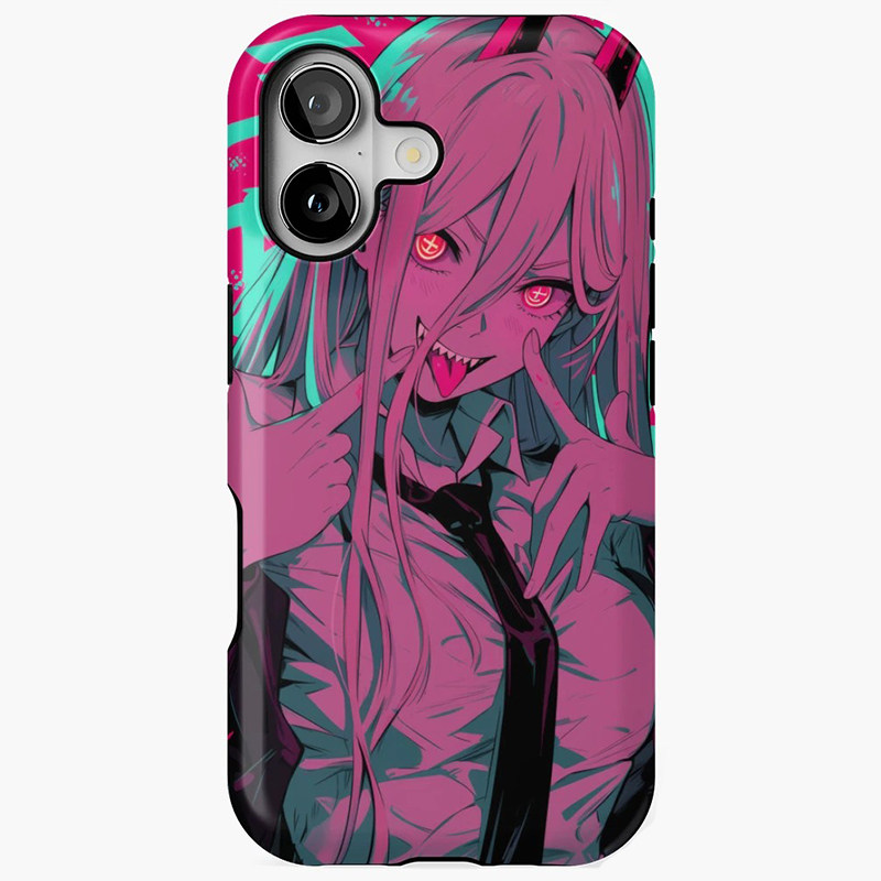 帕瓦Magsafe菲林硬套手机壳适用iPhone17Air苹果16E日系动漫15plus磁吸14电锯人ip13菲林12promax周边保护套