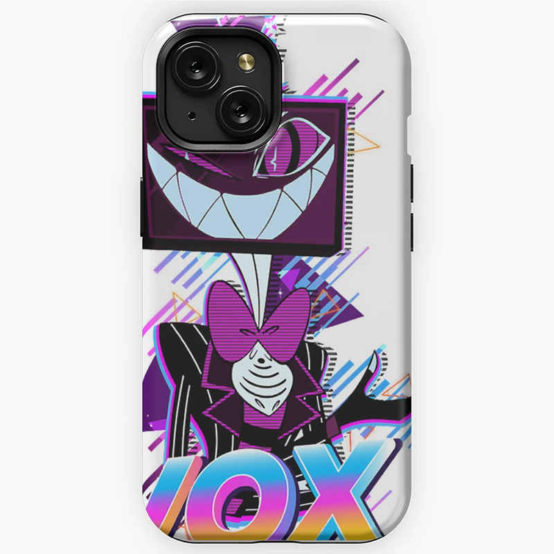 亮面菲林硬套地狱客栈手机壳适用于15ProMax苹果14puls同款iPhone13华为P70周边vivo一加ace3v小米12个性oppo