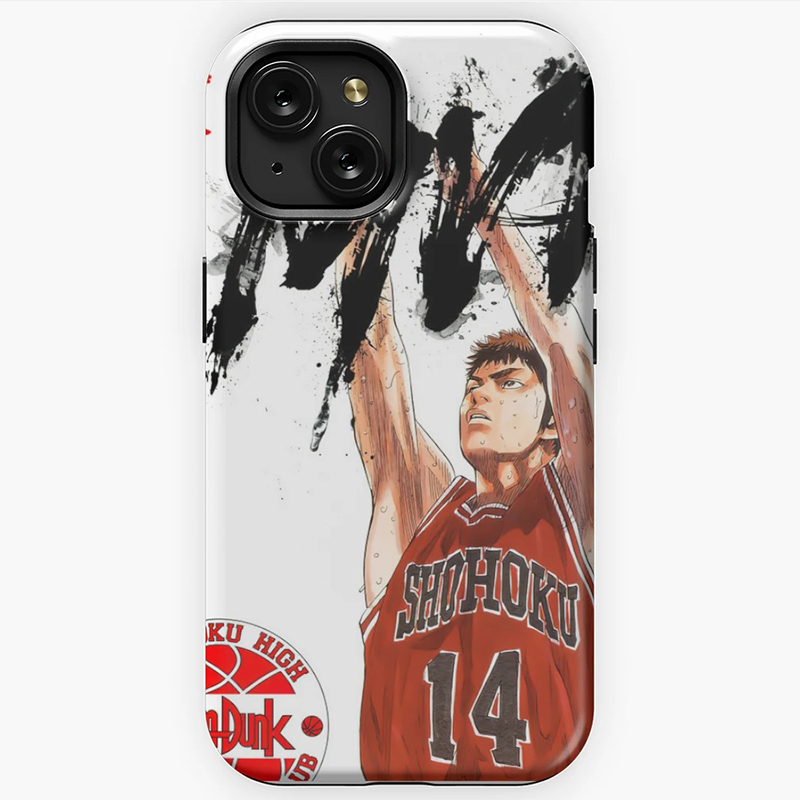 亮面菲林硬壳三井寿15ProMax手机壳适用苹果14puls灌篮高手iPhone13华为P60动漫vivo一加ace3v小米12同款oppo