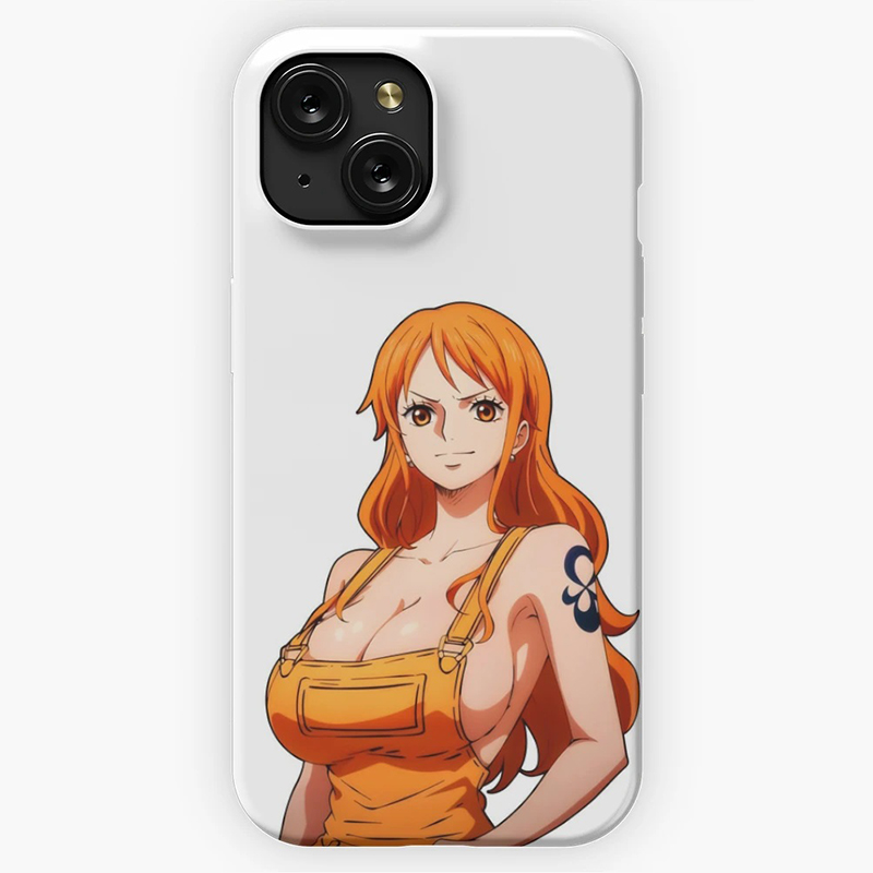 亮面菲林硬套海贼王手机壳适用15ProMax苹果14puls娜美iPhone13华为P70周边vivo一加ace3v小米12动漫oppo同款