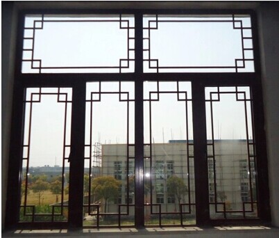 北京正品促销断桥铝仿古高档门窗装饰条美景条中空玻璃格条木纹