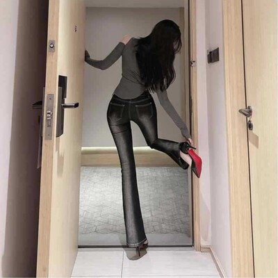 韩国Gu丰胯裤女2026春新款