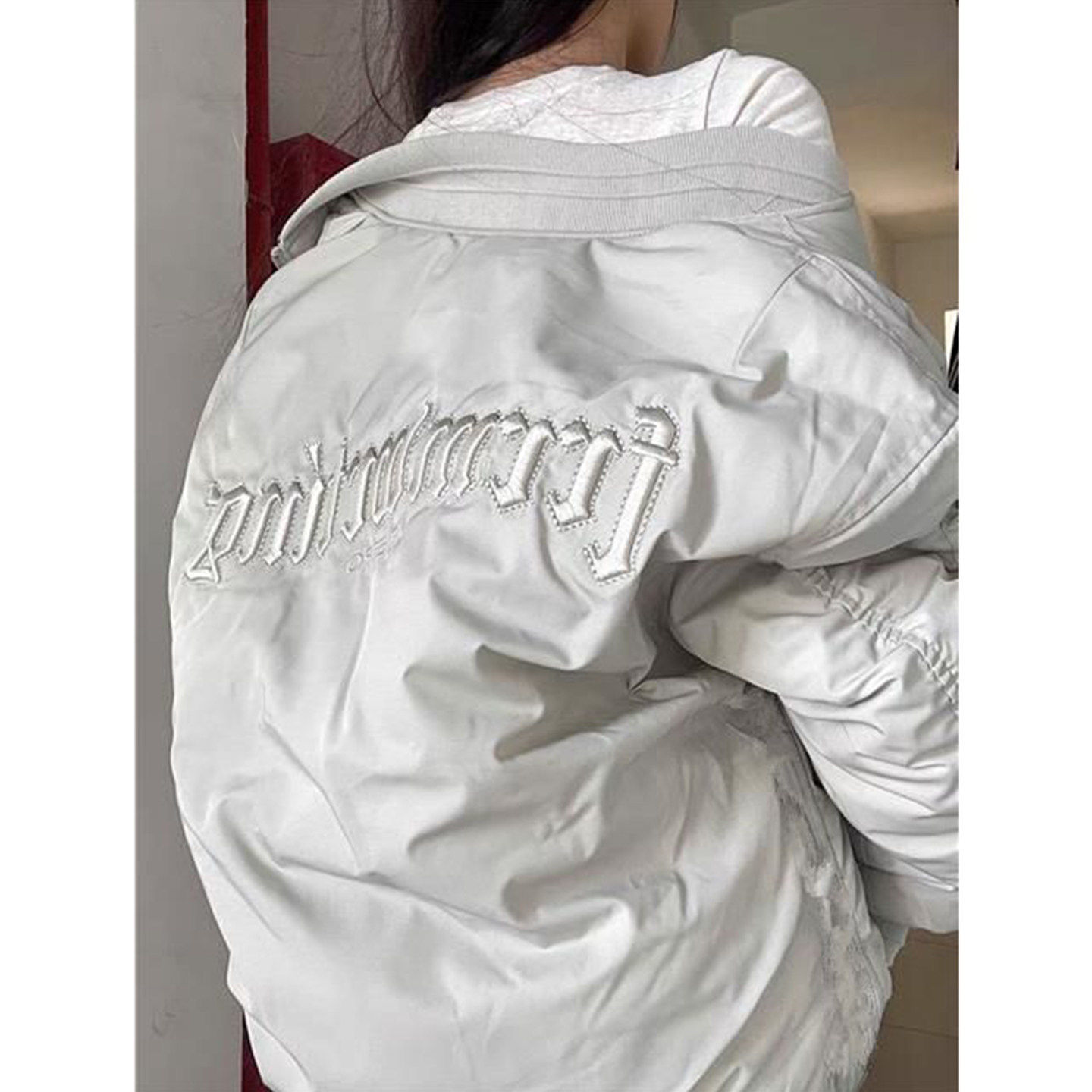 Lastdne韩系复古棒球服外
