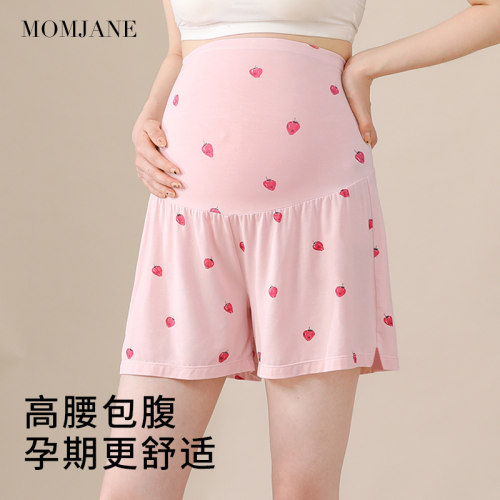 孕妇短裤睡裤打底裤不勒肚子裤子