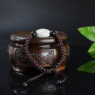 天然A货翡翠龟壳手链健康长寿缅甸男女友玉龟甲手串富甲天下手链