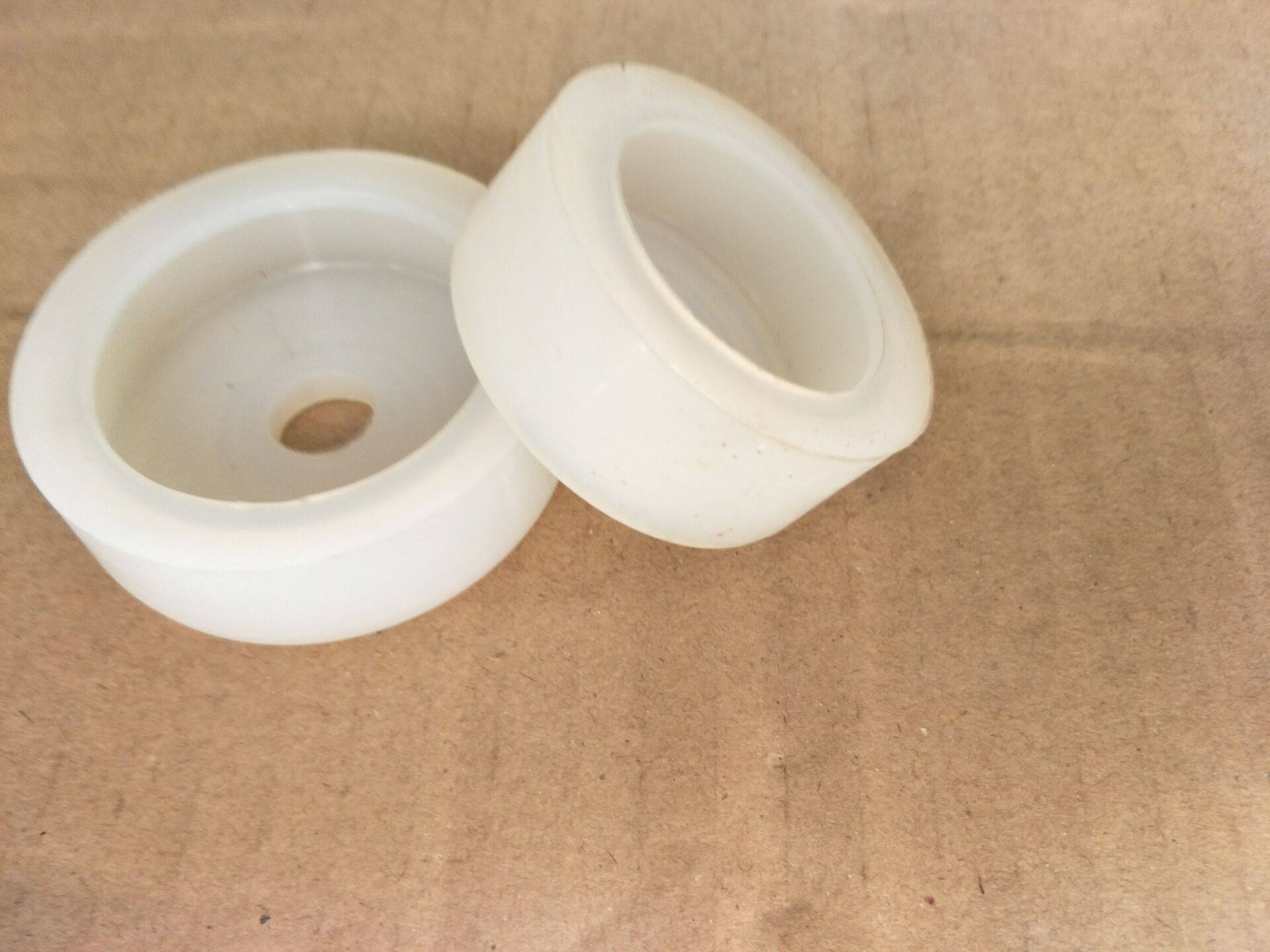 剪板机配件剪板机压料缸压脚垫聚氨酯抗压耐磨压脚套减震垫防滑垫 - 实物图