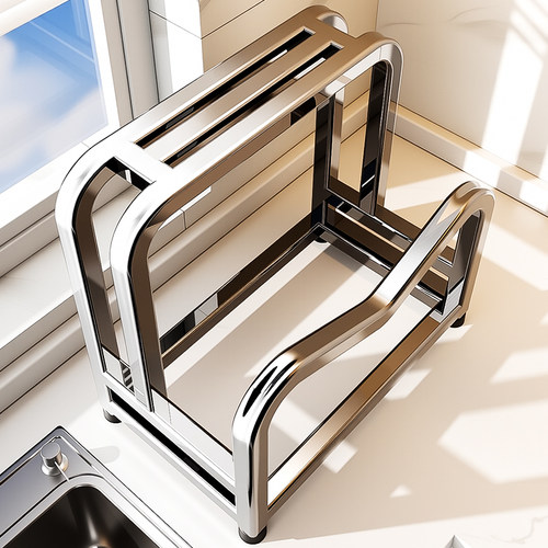 日本进口MUJIE不锈钢厨房刀架