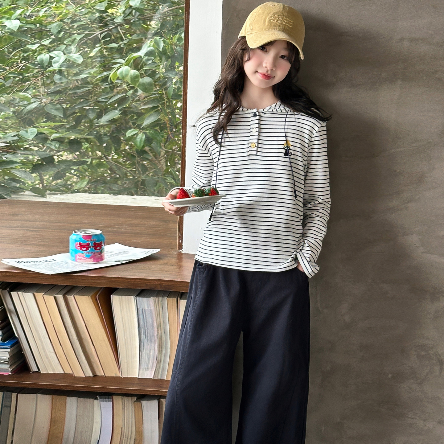 女童秋装套装2026新款韩系洋气中大童卫衣两件套学生休闲运动服