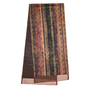 香云纱真丝披肩钉珠时尚复古