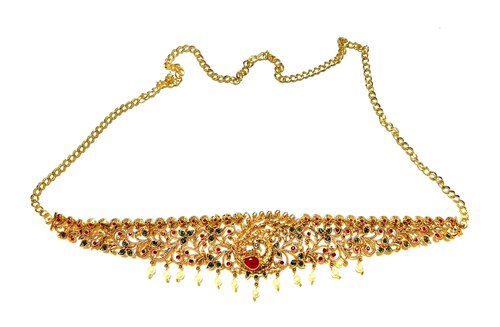 进口饰品民族风金色印度舞