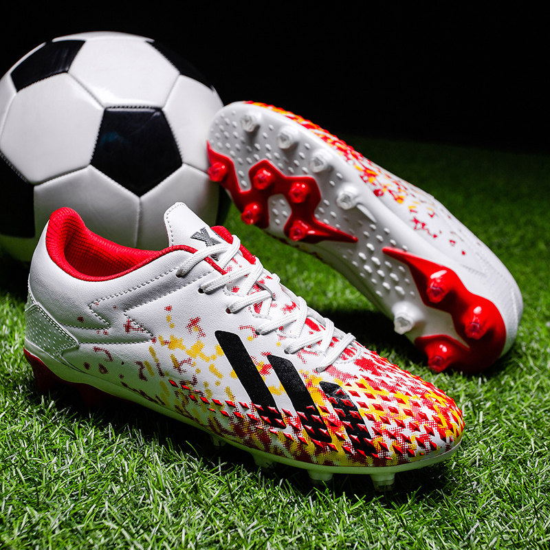 梅西C罗足球鞋TF碎钉成人刺客猎鹰长钉男童儿童学生秋季训练球鞋