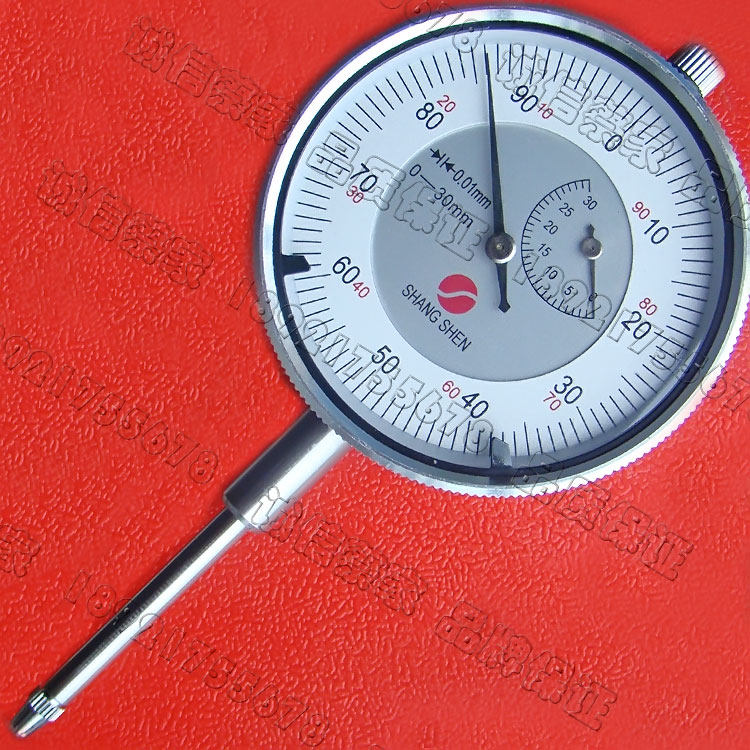 上申百分表 0-30*0.01mm 防震机械百分表 指示表