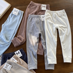 加厚打底裤 棉毛裤 肌理感 儿童秋裤 宽松有度不紧绷 轻暖蓬松